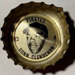 Donn Clendenon Coca Cola Coke All Stars Bottle Cap E3 Pittsburgh Pirates Player